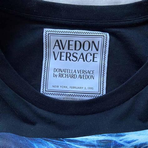 Versace Black Richard Avedon Edition Blonde T